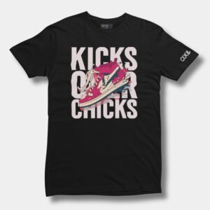 Polera Diseño KICK OVER CHICKS