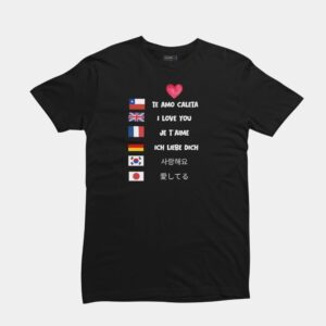 Polera "Te amo caleta"
